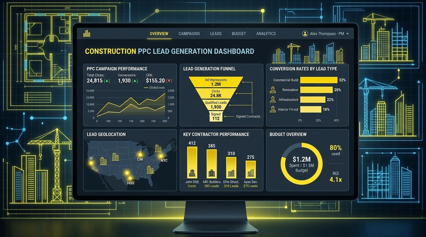 Google Ads for Construction Companies: Lead Gen Without Wasting Spend on Tire-Kickers