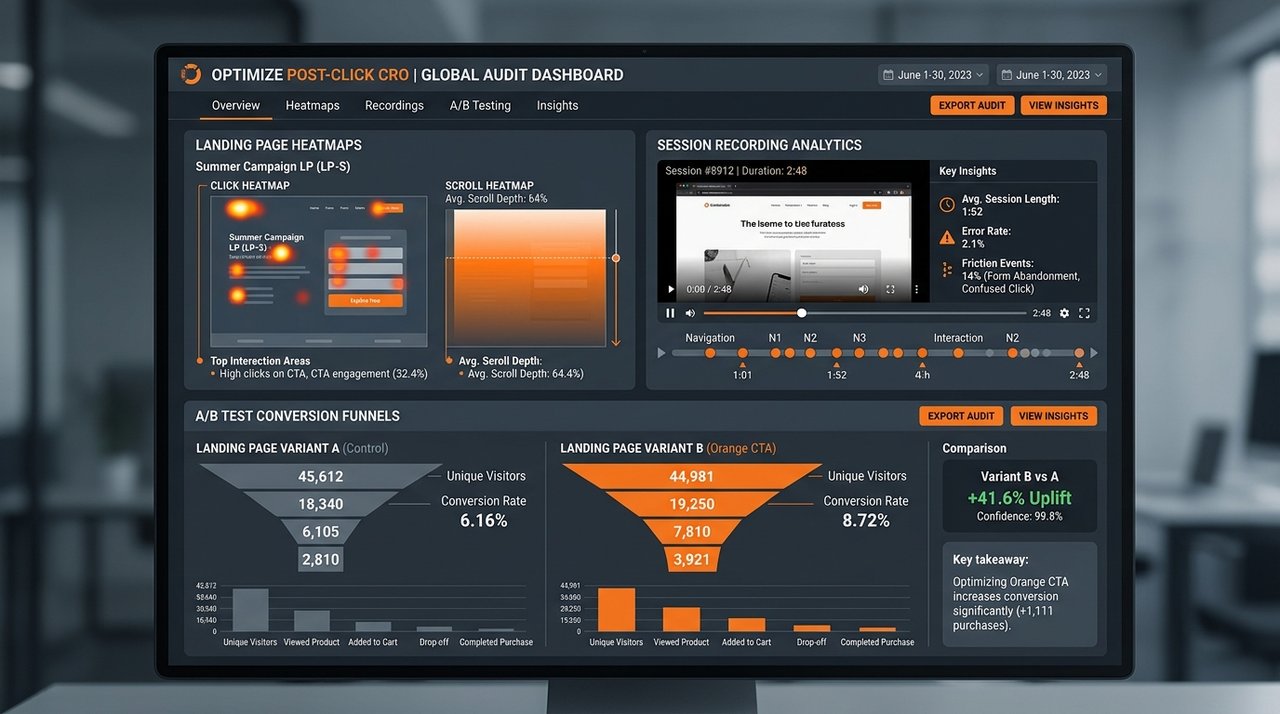 How to Conduct a Post-Click Conversion Rate Optimization (CRO) Audit