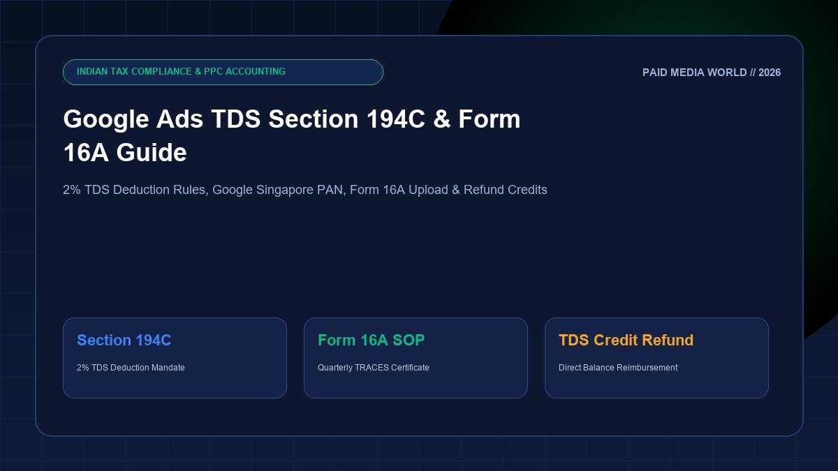 google ads tds deduction section 194c