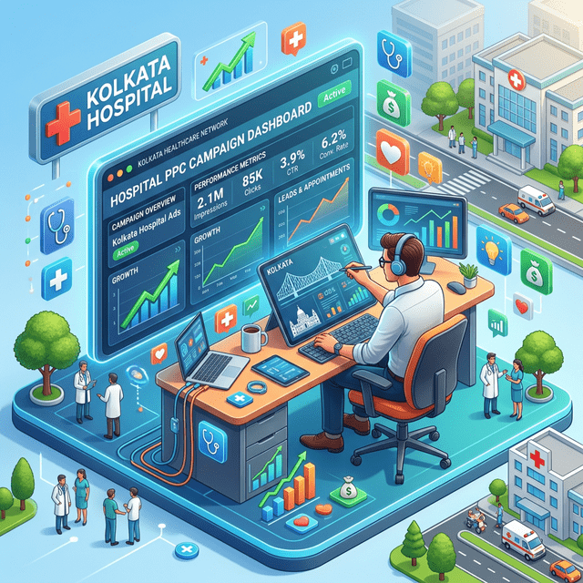 Maximizing ROI with Healthcare PPC: A Blueprint for Doctors and Hospitals in Kolkata